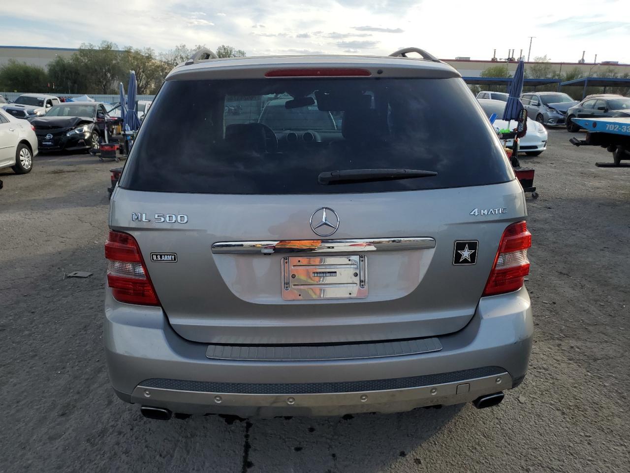 2007 Mercedes-Benz Ml 500 VIN: 4JGBB75EX7A170754 Lot: 76624374