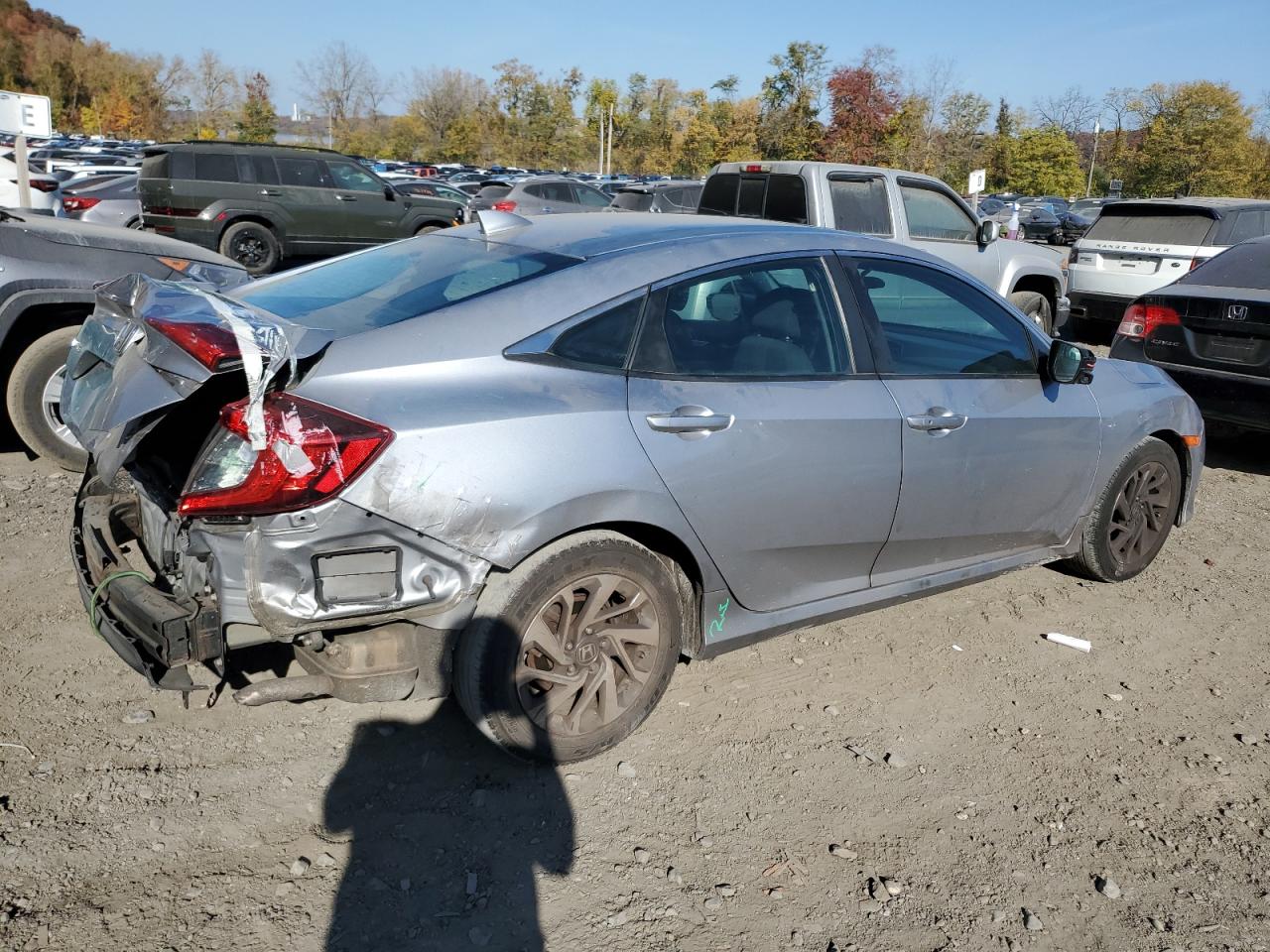 2018 Honda Civic Ex VIN: 2HGFC2F74JH547384 Lot: 75889824