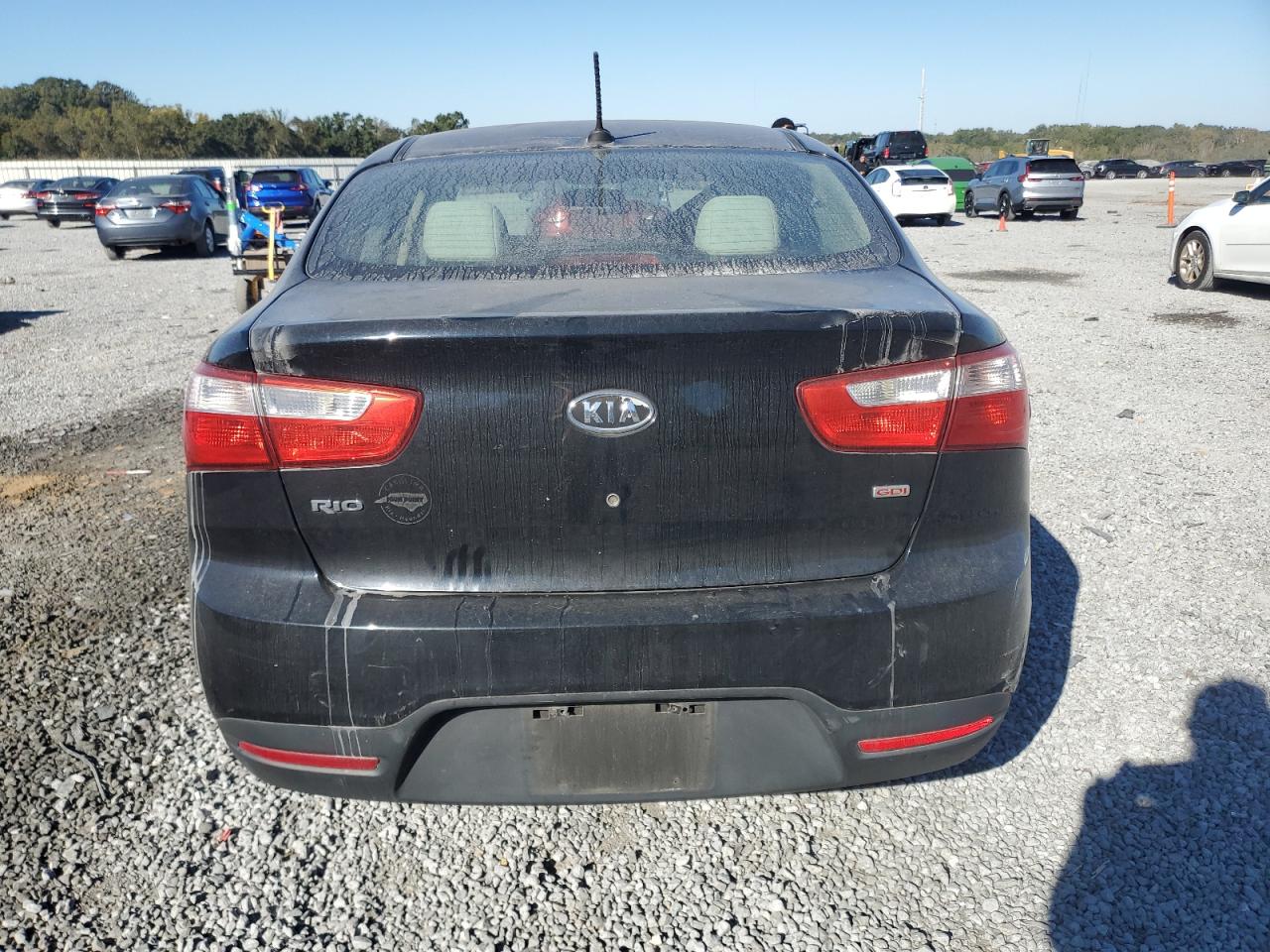 2012 Kia Rio Lx VIN: KNADM4A35C6091741 Lot: 76756494