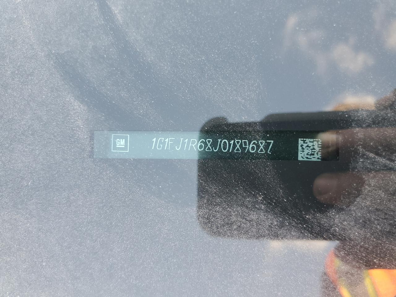 2018 Chevrolet Camaro Zl1 VIN: 1G1FJ1R68J0189687 Lot: 76492584