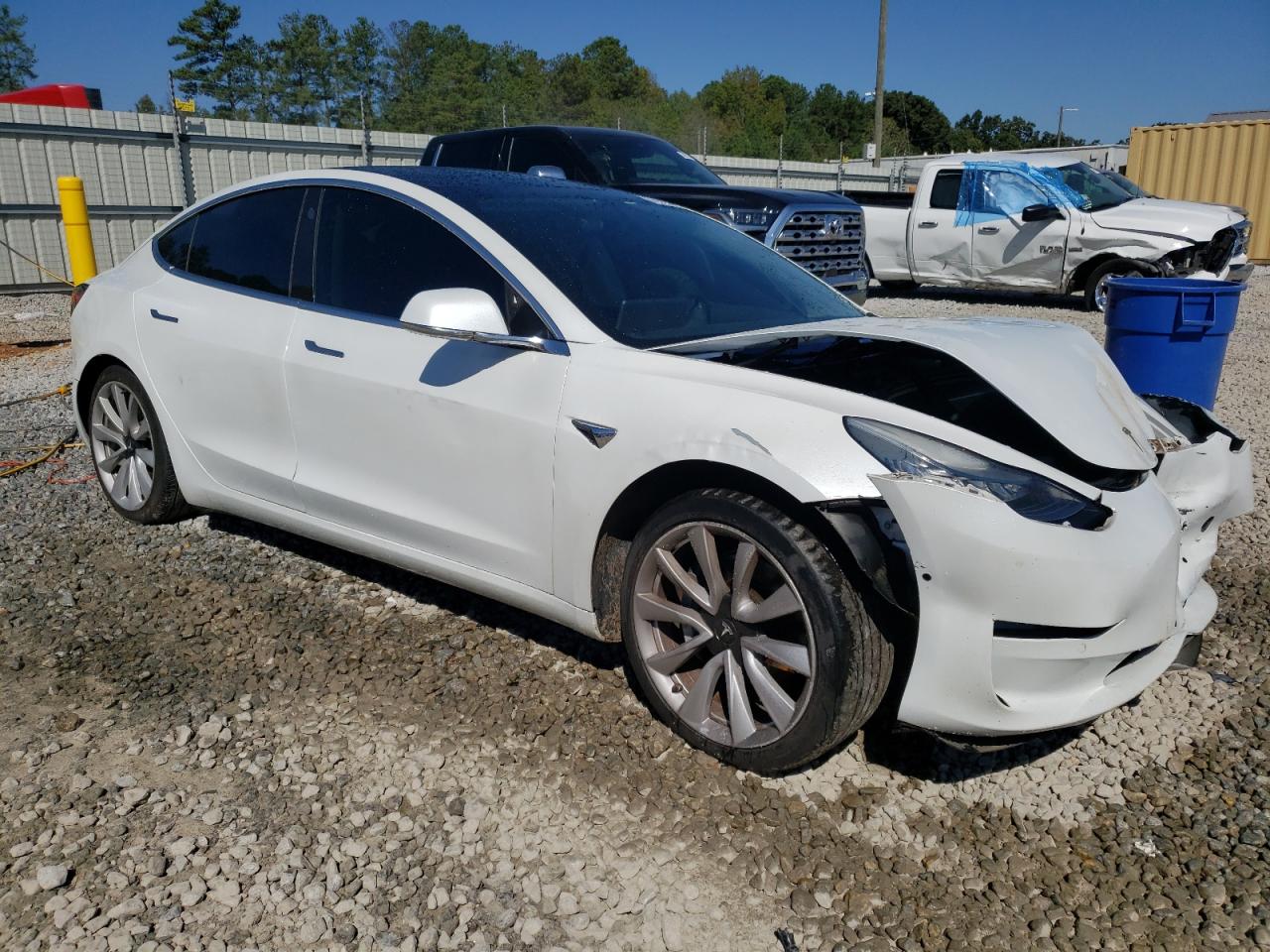 VIN 5YJ3E1EB6KF448231 2019 TESLA MODEL 3 no.4