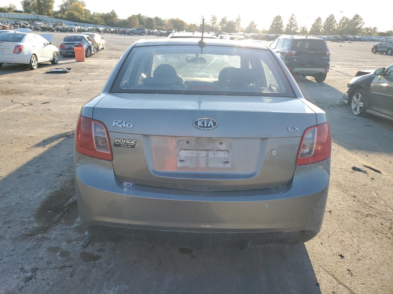 2011 Kia Rio Base VIN: KNADH4A39B6923391 Lot: 77677404