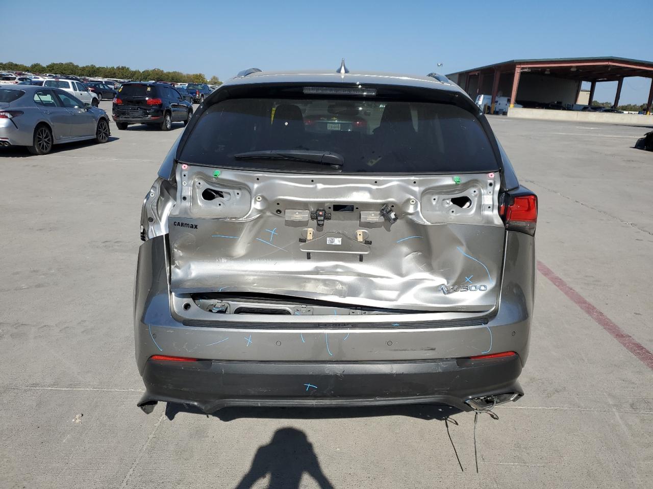 2021 Lexus Nx 300 Base VIN: JTJDARBZ8M2198235 Lot: 76343434