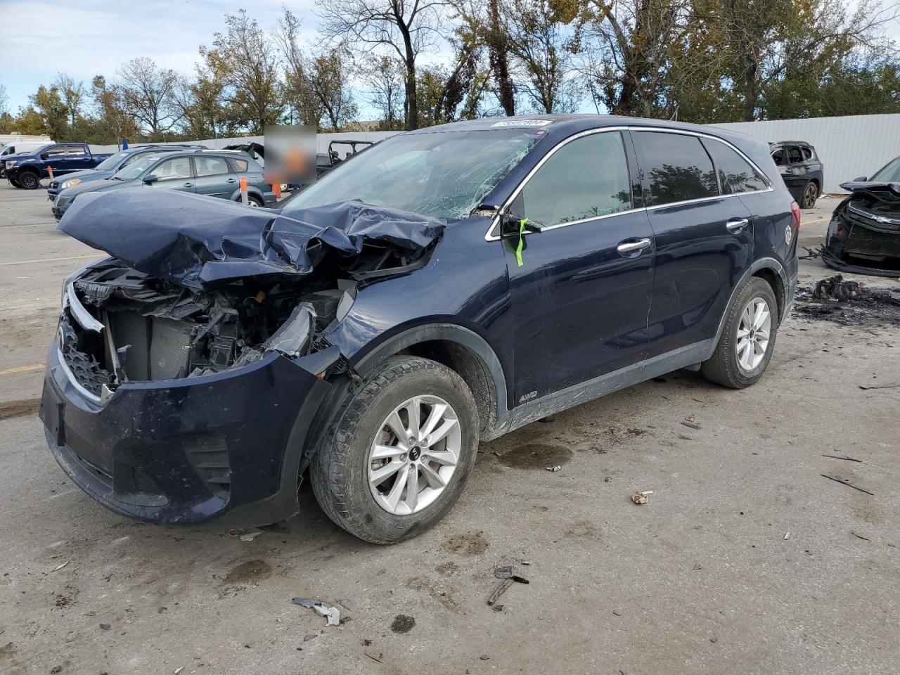 VIN 5XYPGDA33KG549280 2019 KIA SORENTO no.1