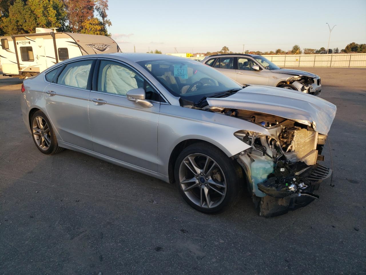 VIN 3FA6P0K9XER349875 2014 FORD FUSION no.4