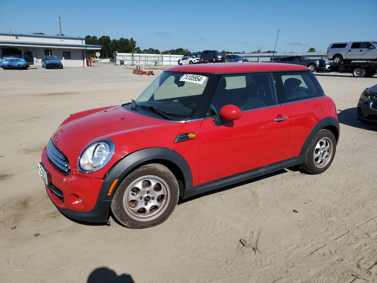 2012 Mini Cooper VIN: WMWSU3C59CT263562 Lot: 74105954