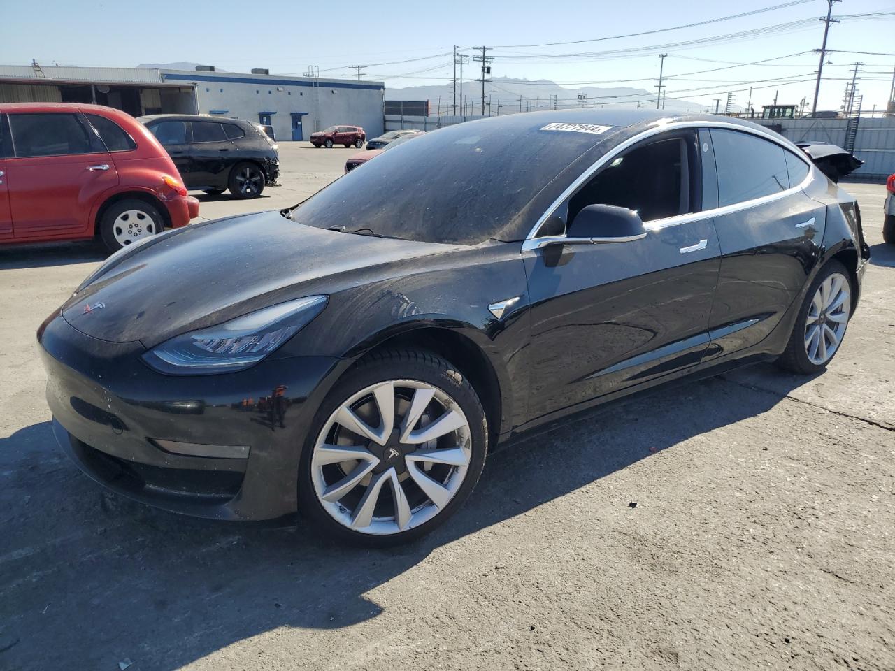 VIN 5YJ3E1EA0KF357477 2019 TESLA MODEL 3 no.1