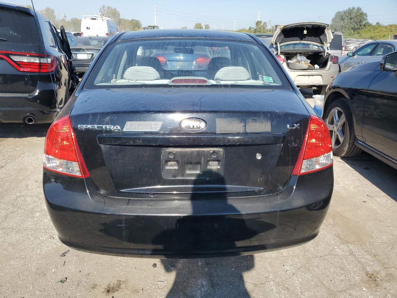 2009 Kia Spectra Ex VIN: KNAFE221995624955 Lot: 75569534