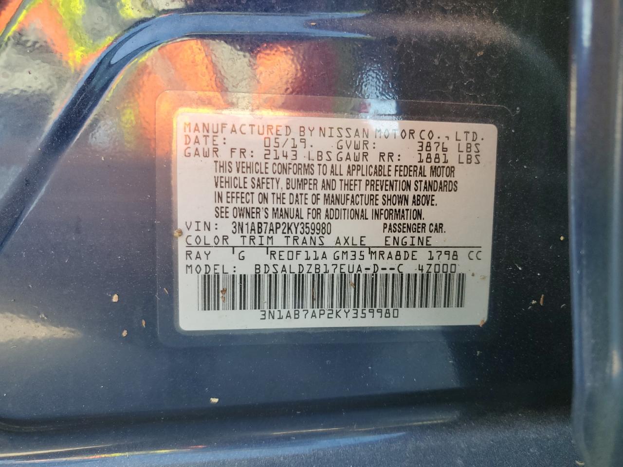 2019 Nissan Sentra - Image 13