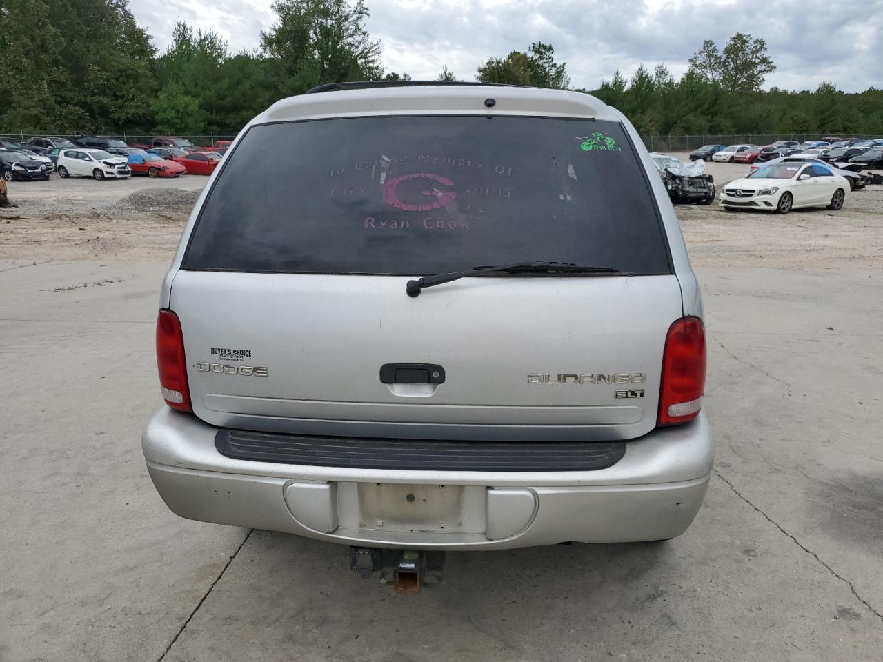 2003 Dodge Durango Slt VIN: 1D4HS48N63F550019 Lot: 74501684