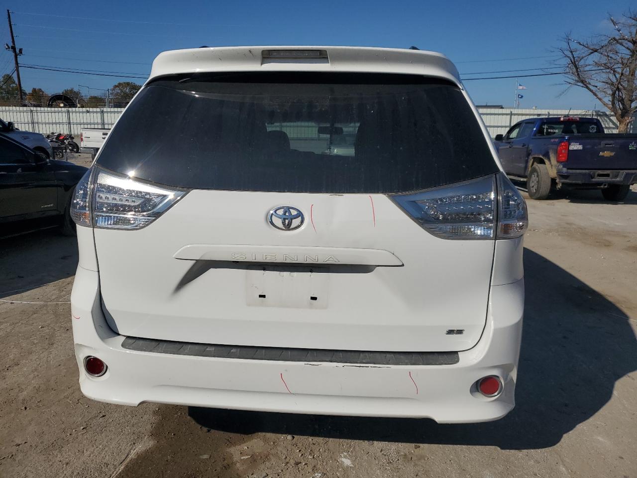 2015 Toyota Sienna Sport VIN: 5TDXK3DCXFS590714 Lot: 75734674