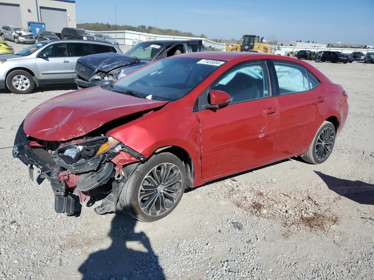 2016 Toyota Corolla L VIN: 2T1BURHE4GC595744 Lot: 77433094