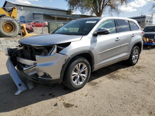 2016 Toyota Highlander Le