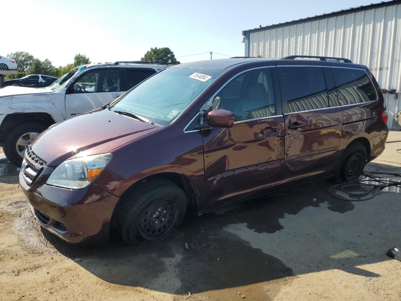 2007 Honda Odyssey Exl VIN: 5FNRL386X7B437914 Lot: 75544664