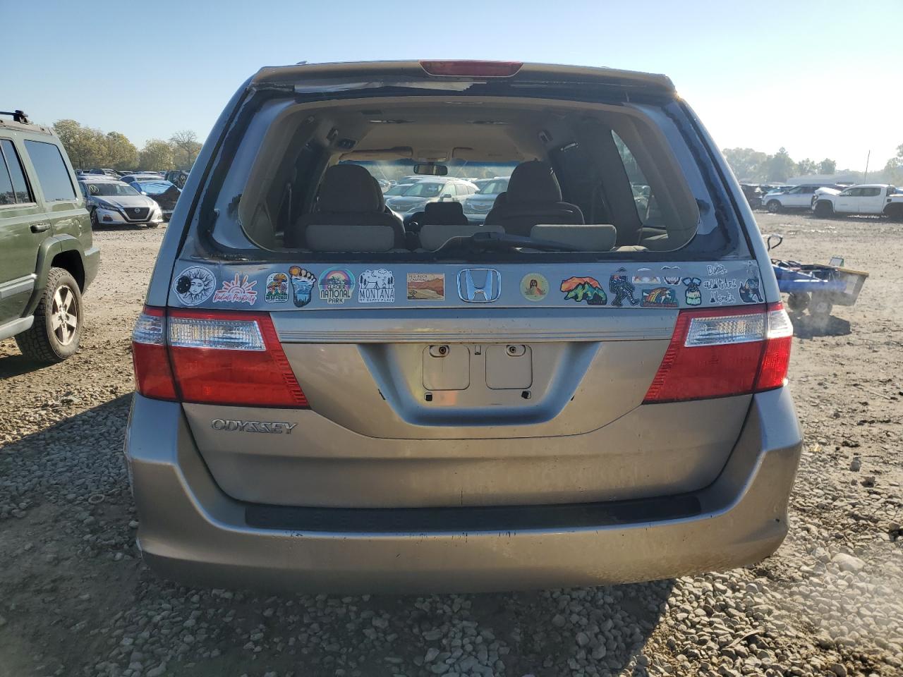 2007 Honda Odyssey Ex VIN: 5FNRL38437B133693 Lot: 75981954