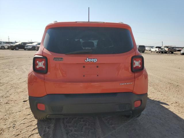  JEEP RENEGADE 2017 Оранжевый