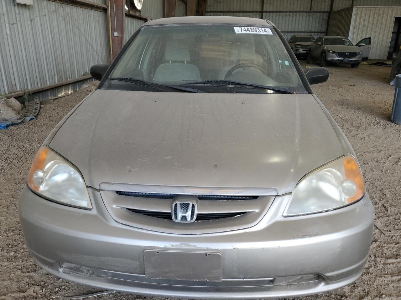 2002 Honda Civic Lx VIN: 2HGES165X2H512471 Lot: 74489314