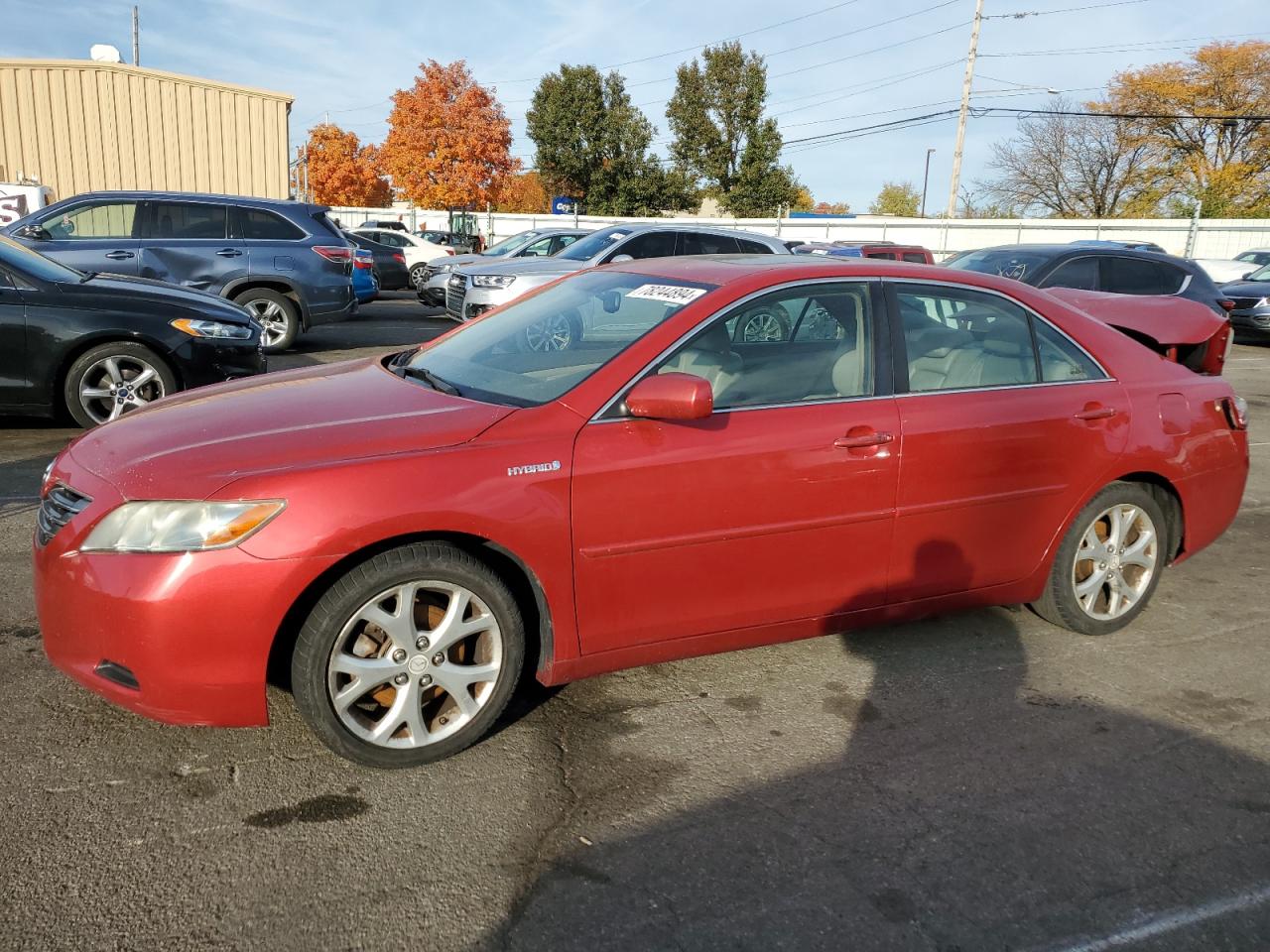 2007 Toyota Camry Hybrid VIN: JTNBB46KX73034583 Lot: 78244894