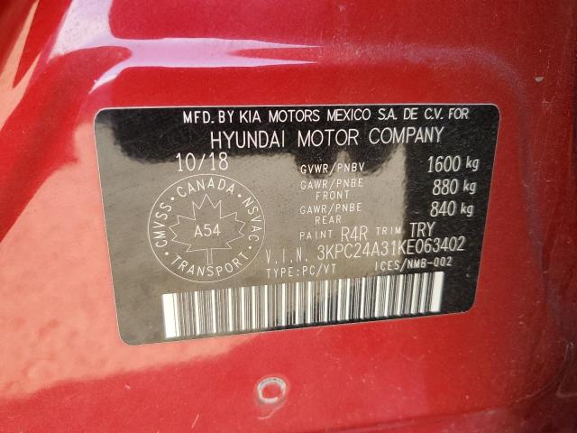 2019 HYUNDAI ACCENT SE