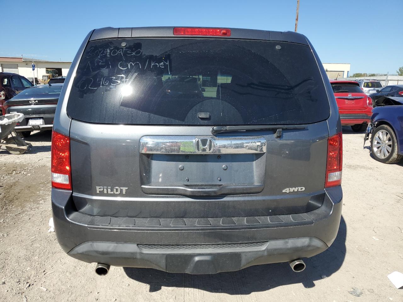 2012 Honda Pilot Exl VIN: 5FNYF4H52CB024637 Lot: 74239034