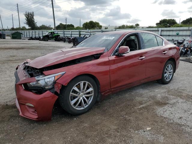 2015 Infiniti Q50 Base იყიდება Miami-ში, FL - Front End