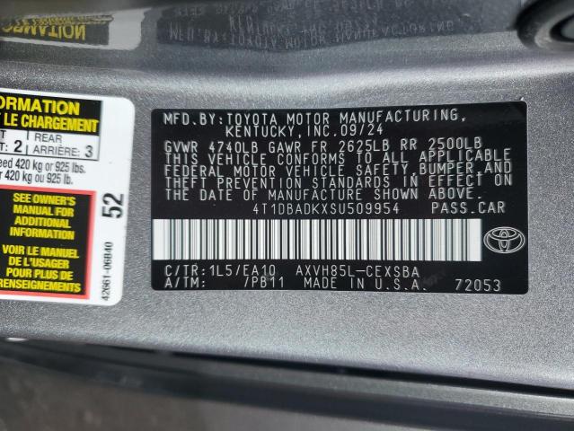 4T1DBADKXSU509954 Toyota Camry XSE 13