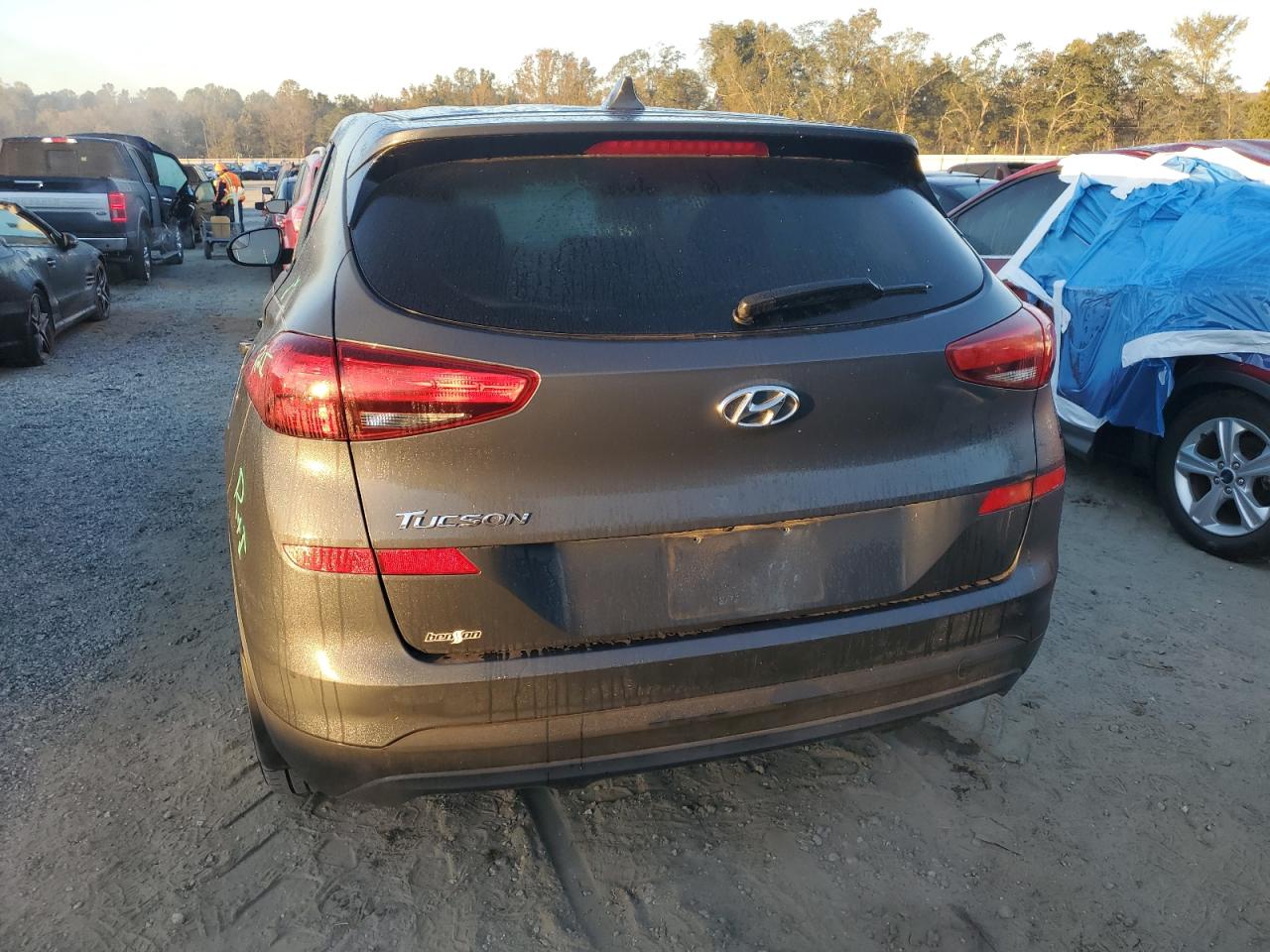 2021 Hyundai Tucson Se VIN: KM8J23A45MU302993 Lot: 75344474