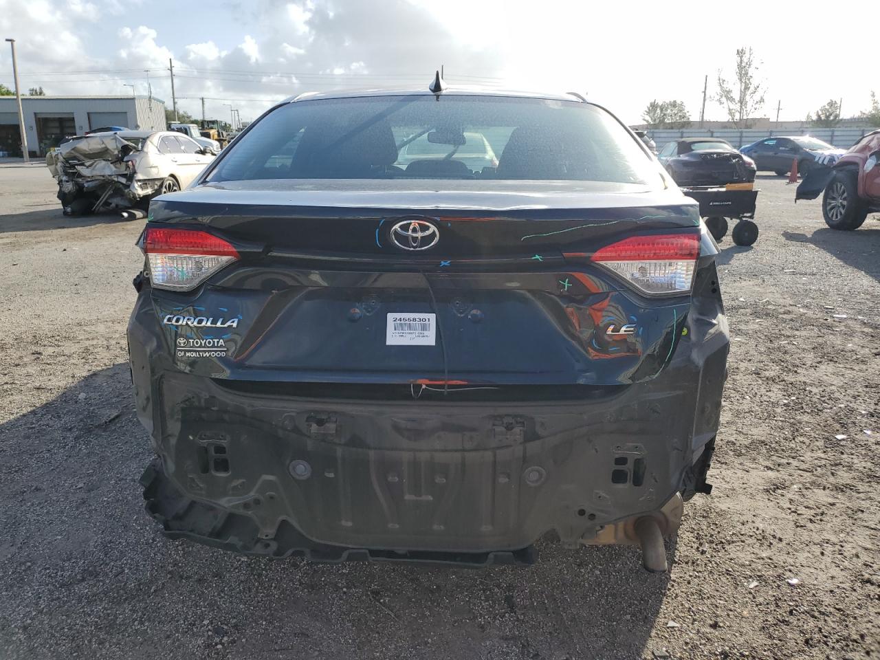 2021 Toyota Corolla Le VIN: 5YFEPMAE1MP252967 Lot: 77845854