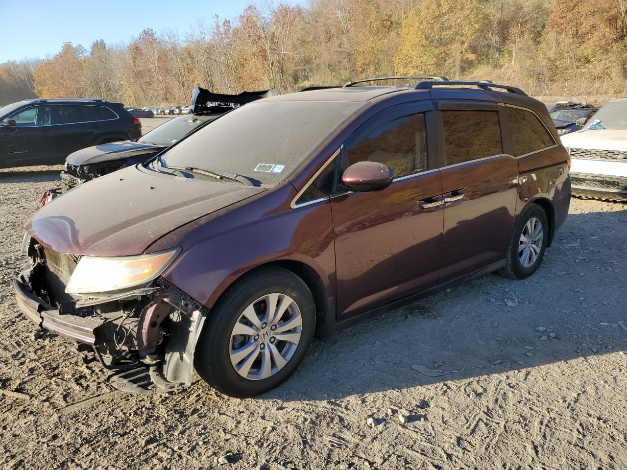 2015 Honda Odyssey Exl VIN: 5FNRL5H65FB005810 Lot: 77140474