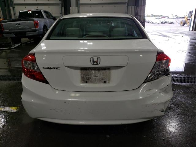  HONDA CIVIC 2012 White