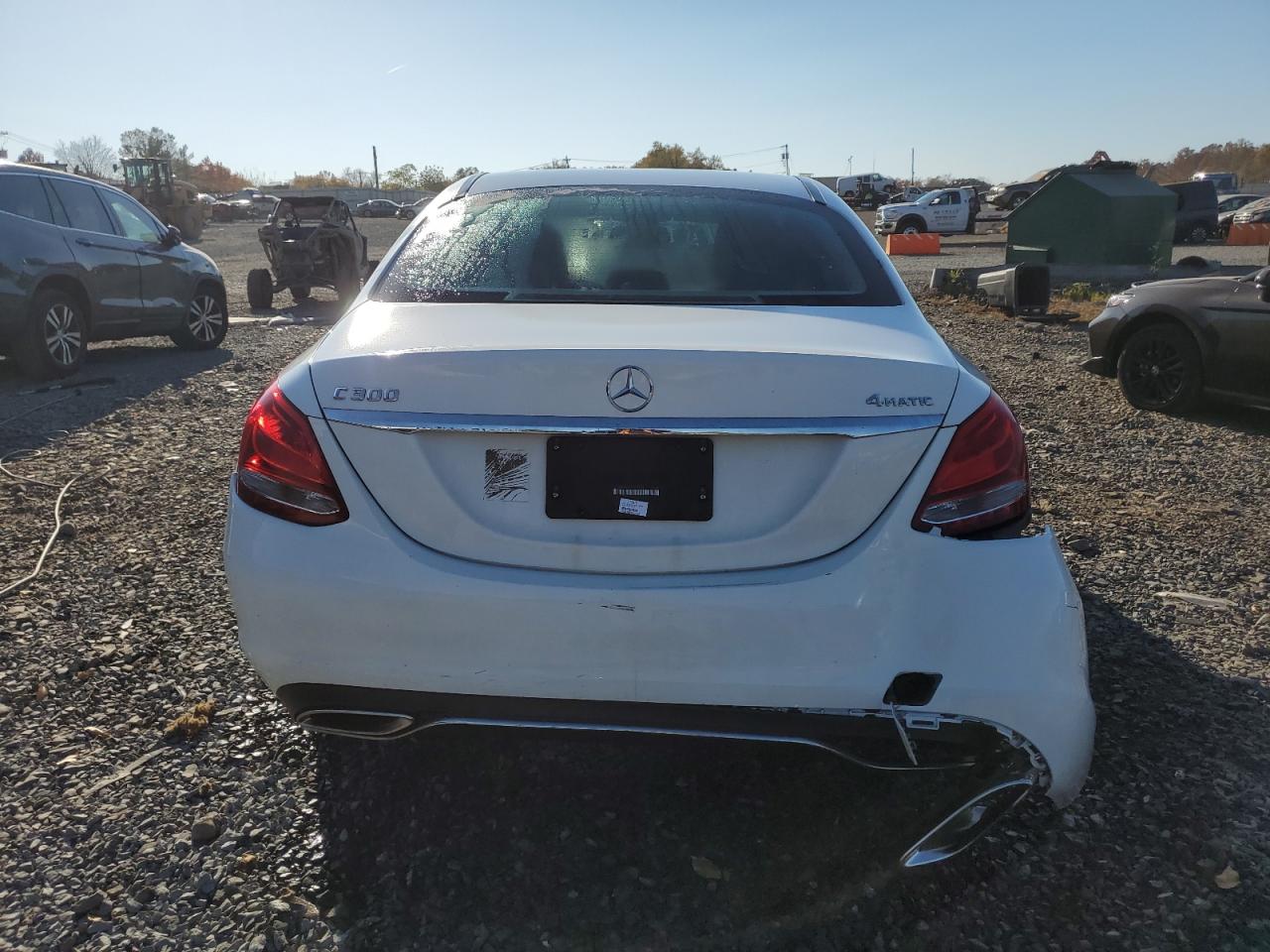 2015 Mercedes-Benz C 300 4Matic VIN: 55SWF4KB8FU019953 Lot: 76975684