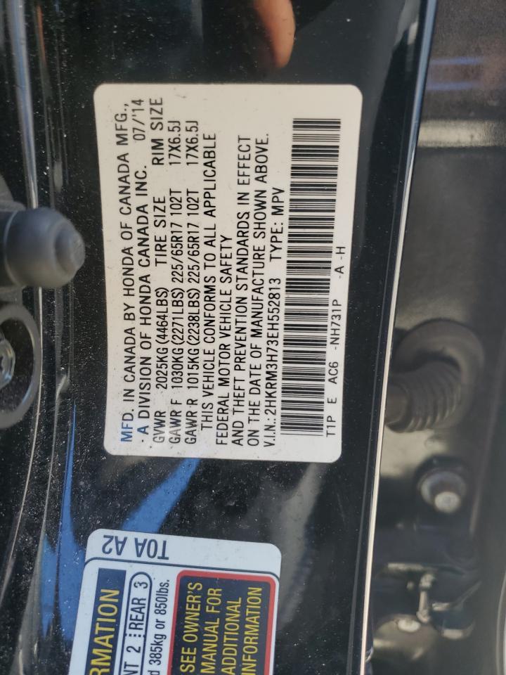 2HKRM3H73EH552813 2014 Honda Cr-V Exl