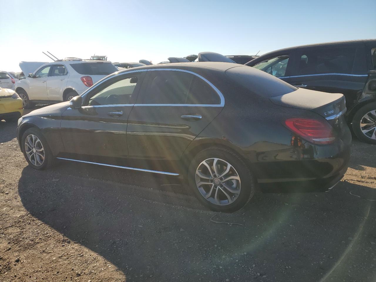 VIN 55SWF4KB1FU093263 2015 MERCEDES-BENZ C-CLASS no.2