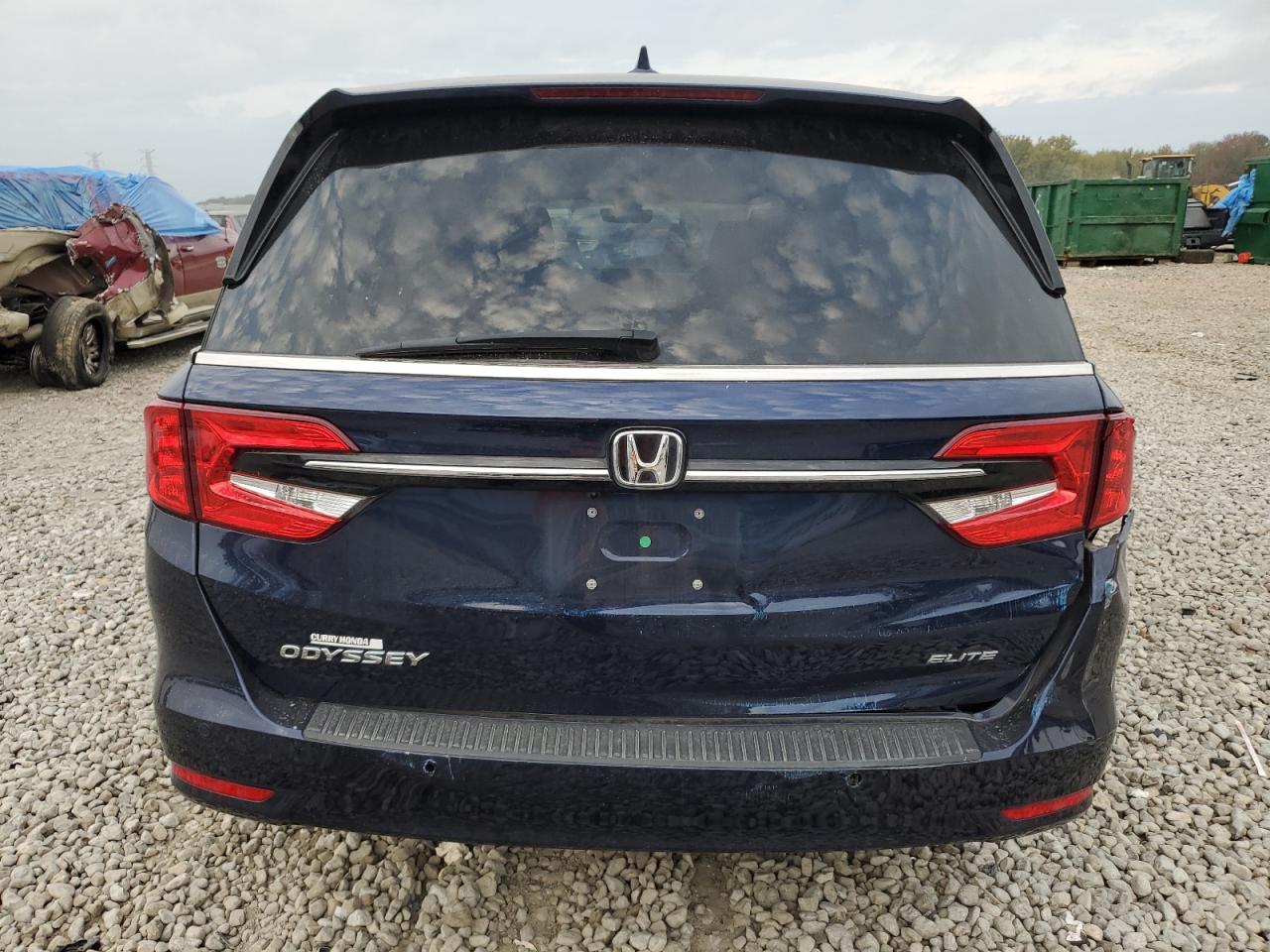 2022 Honda Odyssey Elite VIN: 5FNRL6H97NB017794 Lot: 78152734