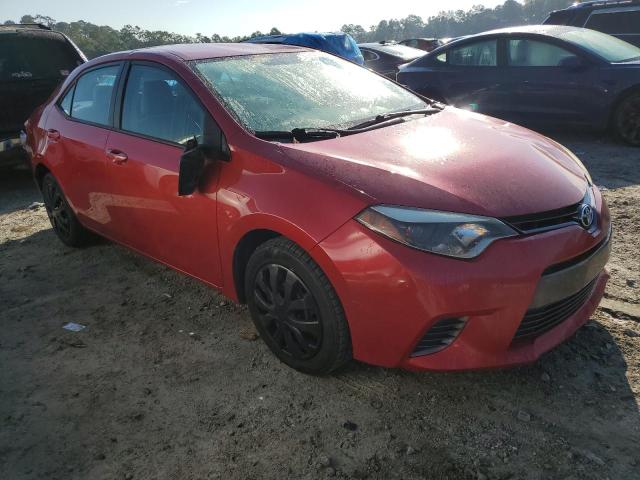  TOYOTA COROLLA 2016 Red