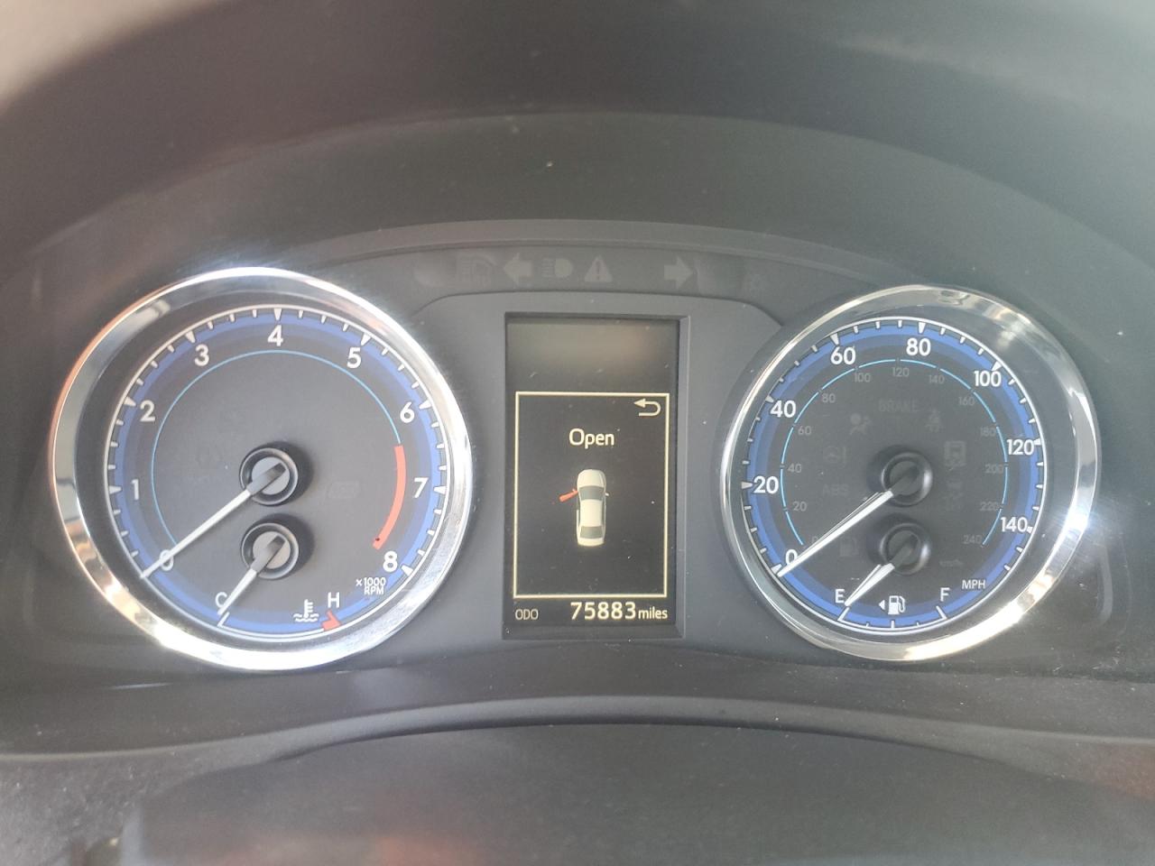 2018 Toyota Corolla L VIN: 5YFBURHE4JP766550 Lot: 77455674