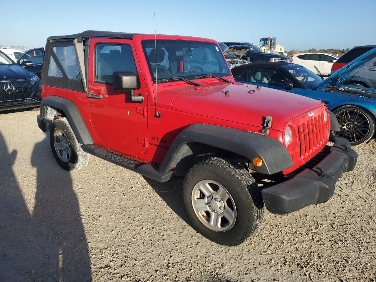 2014 Jeep Wrangler Sport VIN: 1C4AJWAG8EL162268 Lot: 75360114