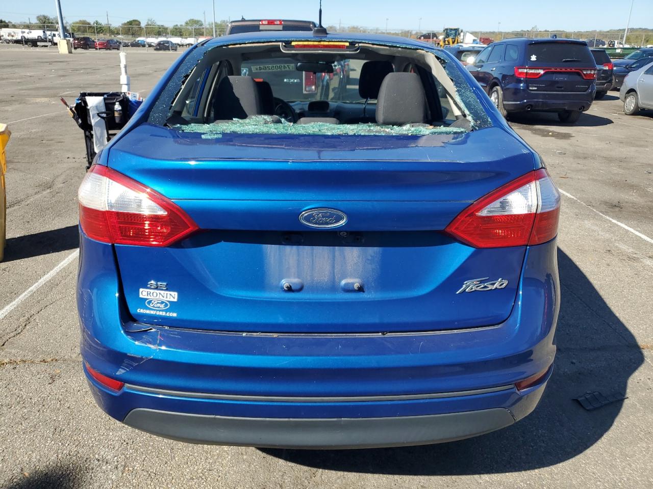 2018 Ford Fiesta Se VIN: 3FADP4BJ9JM119874 Lot: 74905264