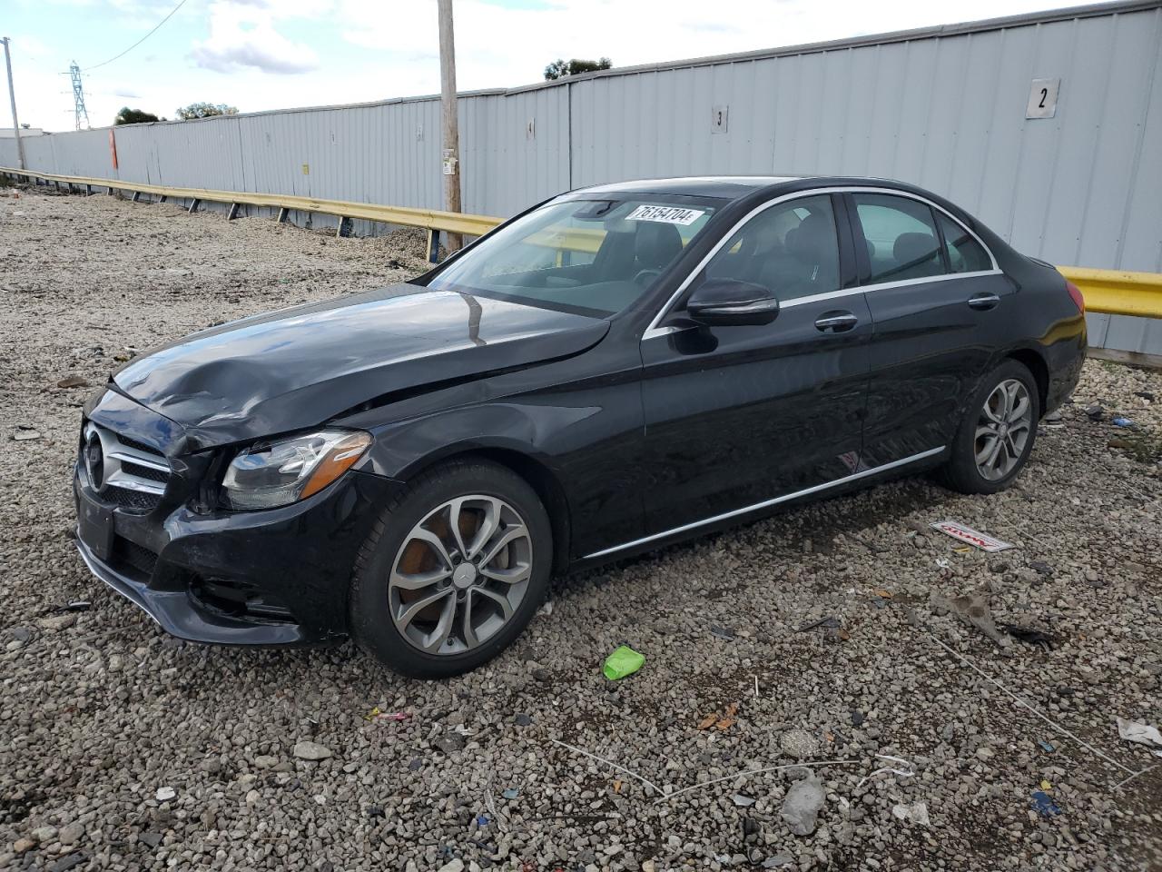 VIN 55SWF4KB9GU146163 2016 MERCEDES-BENZ C-CLASS no.1