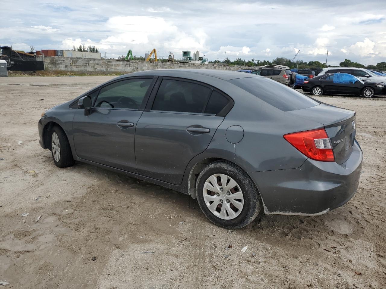 2012 Honda Civic Lx VIN: 19XFB2F52CE088693 Lot: 74758494