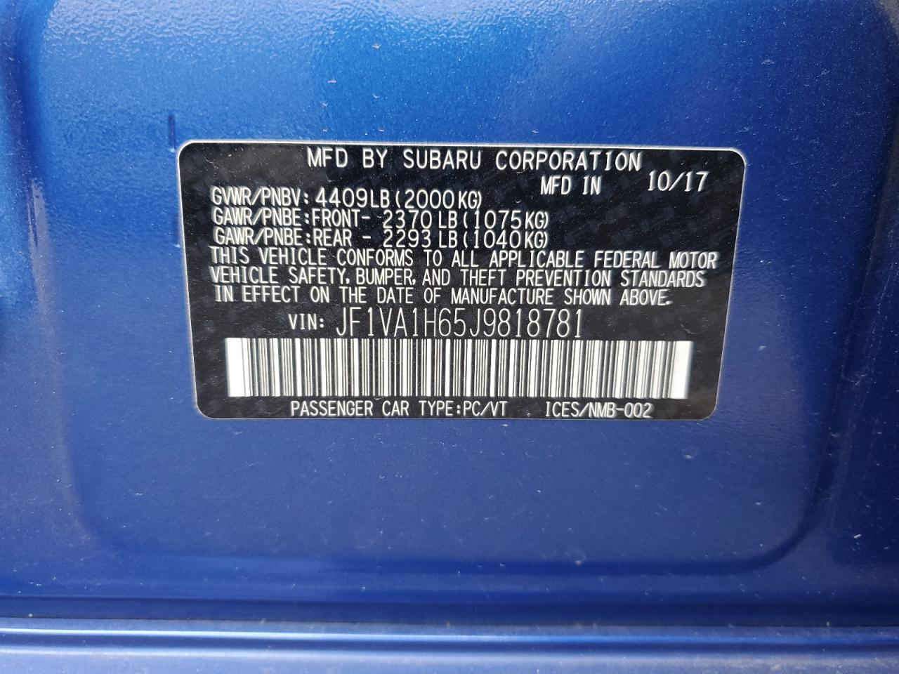 2018 Subaru WRX - Image 13