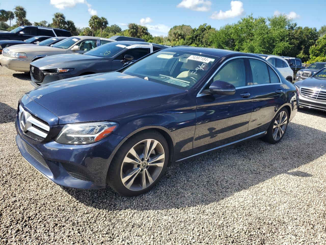 55SWF8DB4KU300999 2019 MERCEDES-BENZ C CLASS - Image 1