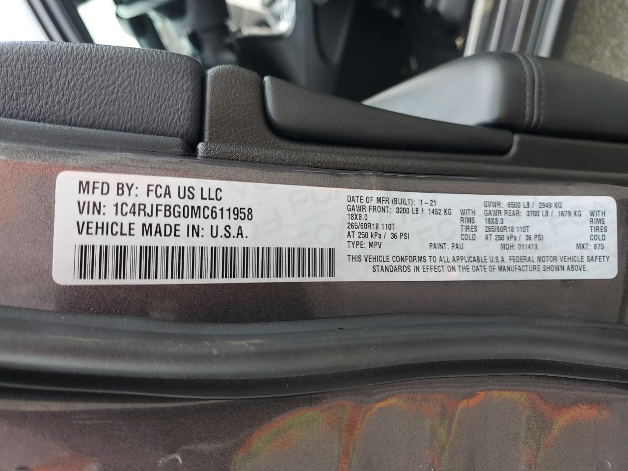 2021 Jeep Grand Cherokee - Image 15