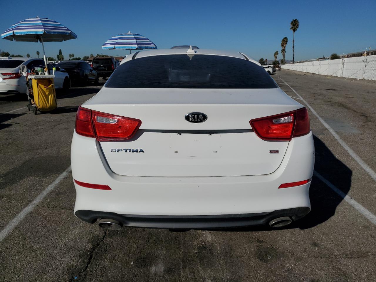 2014 Kia Optima Lx VIN: 5XXGM4A71EG282628 Lot: 77602074