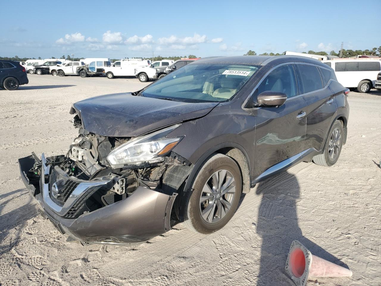 5N1AZ2MG4FN262298 2015 NISSAN MURANO - Image 1