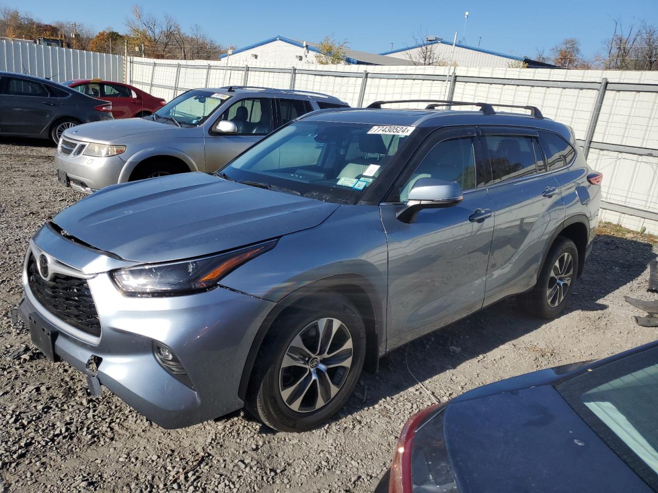 2022 Toyota Highlander Xle VIN: 5TDHZRBH7NS206193 Lot: 77430524