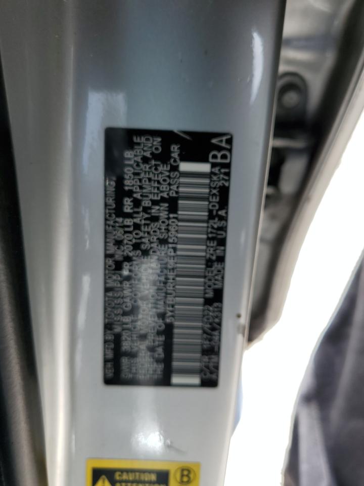 2014 Toyota Corolla L VIN: 5YFBURHE9EP159601 Lot: 74097774