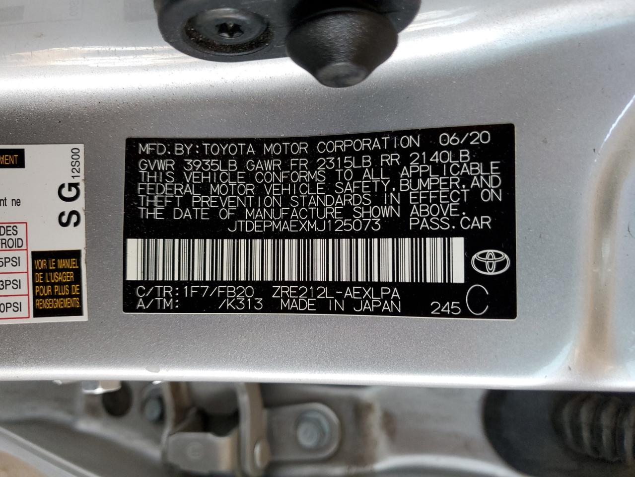 2021 Toyota Corolla - Image 12