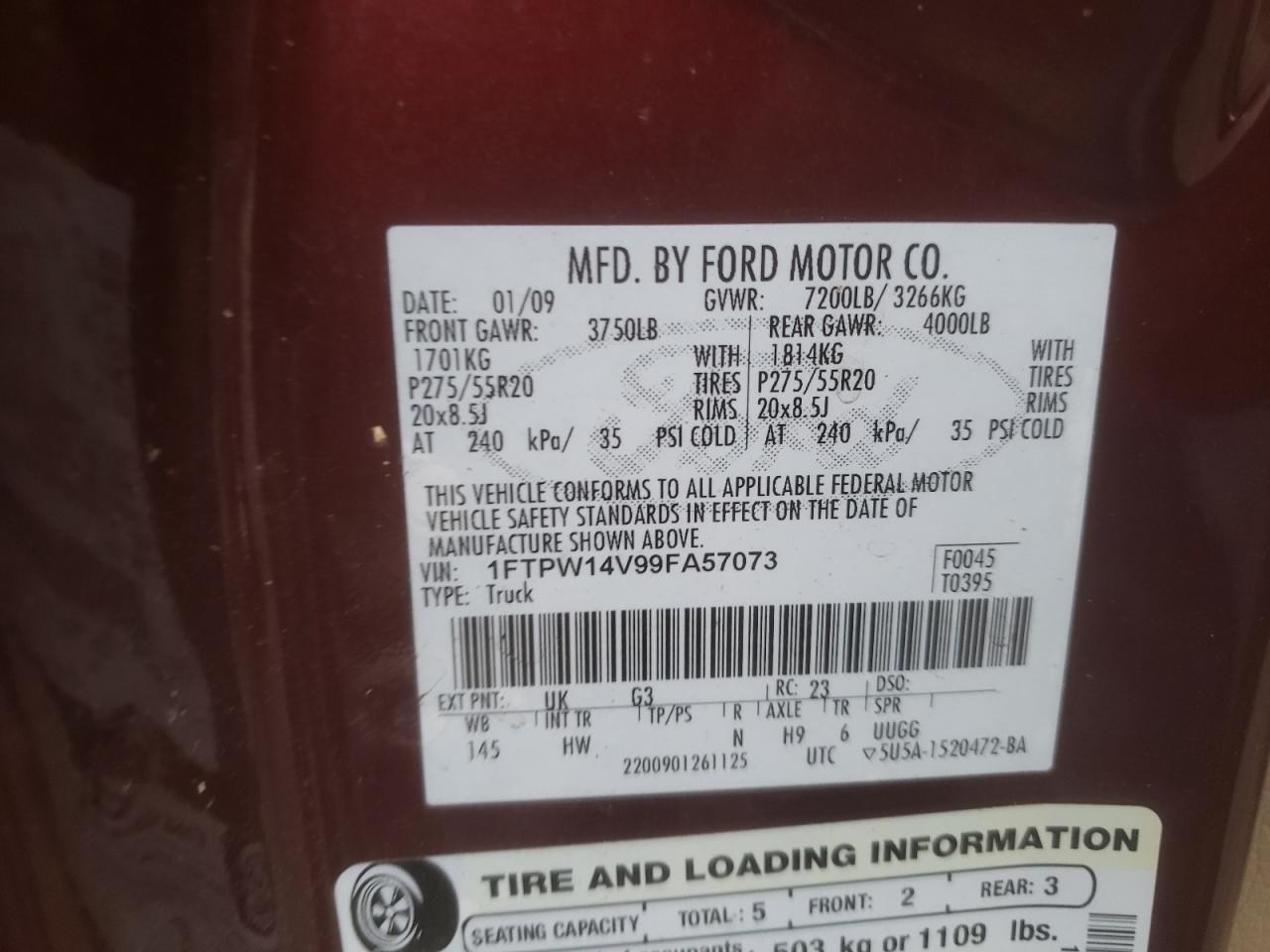 2009 Ford F-150 - Image 12