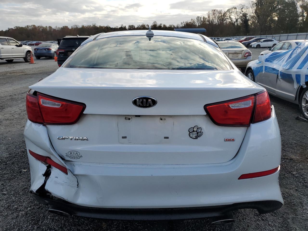 2014 Kia Optima Lx VIN: 5XXGM4A72EG303826 Lot: 78601664